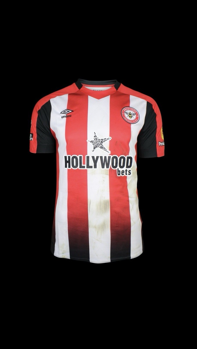 Kevin Schade Matchworn Signed Shirt Brentford FC 2024/2025