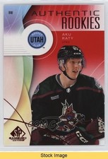 2024-25 Upper Deck SP Game Used Authentic Rookies Red Aku Raty #274 READ 18bi
