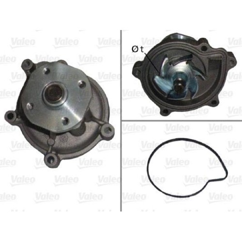 Wasserpumpe MotorküHlung Valeo 506899 FüR Mercedes Benz Mercedes Benz Mitsubishi-image