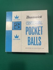 brunswick centennial pool balls