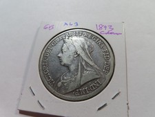 A63 Great Britain 1893 Silver Crown