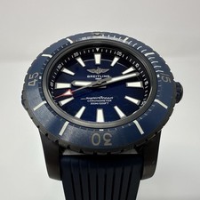 BREITLING SuperOcean 48 Blue Dial Boutique Exclusive V17369 DLC Titanium 300m 3