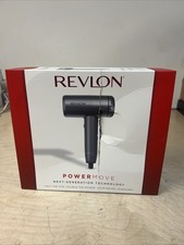 Revlon PowerMove Hair Dryer: Titanium, 1600 Watt, 3 Heat Settings, All Hair