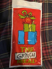 McDonalds 2025 Grinch Meal Socks- Pair Brand New Un Opened