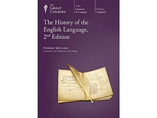 The Great Courses: History of the English Language, 2nd Edition - DVD - GOOD
