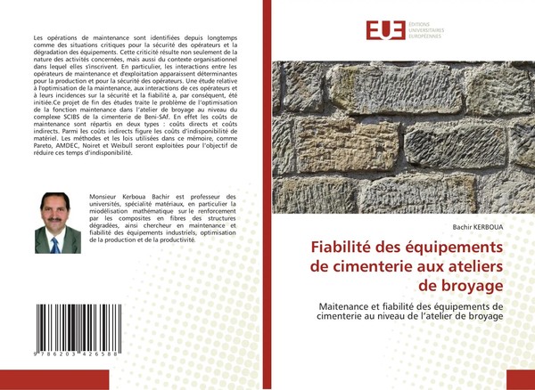 Bachir Kerboua | Fiabilité Des éQuipements De Cimenterie Aux Ateliers De Broyage-image