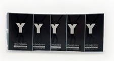 5 X YSL Yves Saint Laurent Y EDT Sample Spray 2 ML-10 ML Total ORIGINAL FORMULA