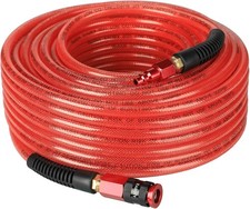 Heavy Duty Reinforced Polyurethane Air Hose 14 In X 100 Ft Lightweight Flexib