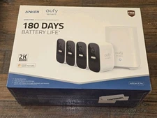 Eufy Smart Wireless Security System 2K Outdoor Camera eufyCam 2C Pro 4-Cam Kit
