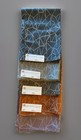 New Listing5 Designer Highland Court Fabric Samples Wool Linen 26"sq Multicolor orig $236yd