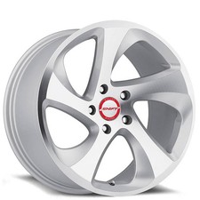 Silver Machined Shift Wheels Strut 17x8 Rims 4pcs D4 Silver Machined Shift Wheels Strut 17x8 Rims 4pcs D4