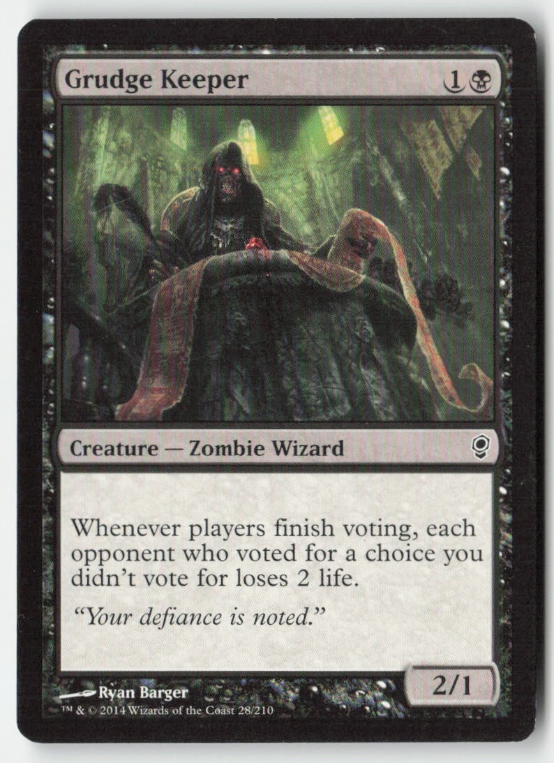 Grudge Keeper 28 CNS MP Common Regular