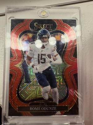 Rome Odunze 2025 Panini Select Concourse Prizm /49 Bears #374