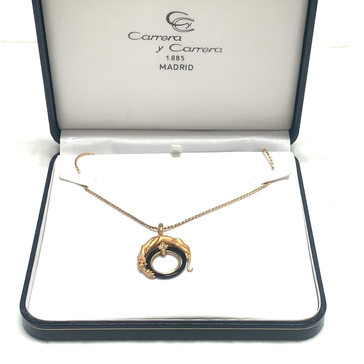 Cabrera ycarera necklace dia&ruby stone 【公式通販】