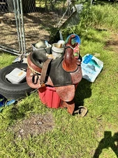 14’ Hilison Treeless Barrel Saddle