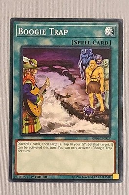 Yu-Gi-Oh TCG Boogie Trap COTD-EN064 Unlimited Regular Common Card 