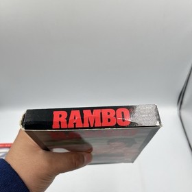 Rambo NES Nintendo Complete CIB Authentic! GREAT Condition! NICE!