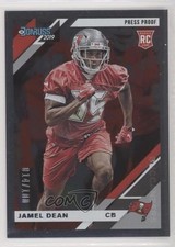 2019 Panini Donruss Rookies Press Proof Silver 14/100 Jamel Dean #285 00nx