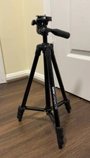 Sunpak Compact 50" Aluminum Triod for Camera/Smartphone