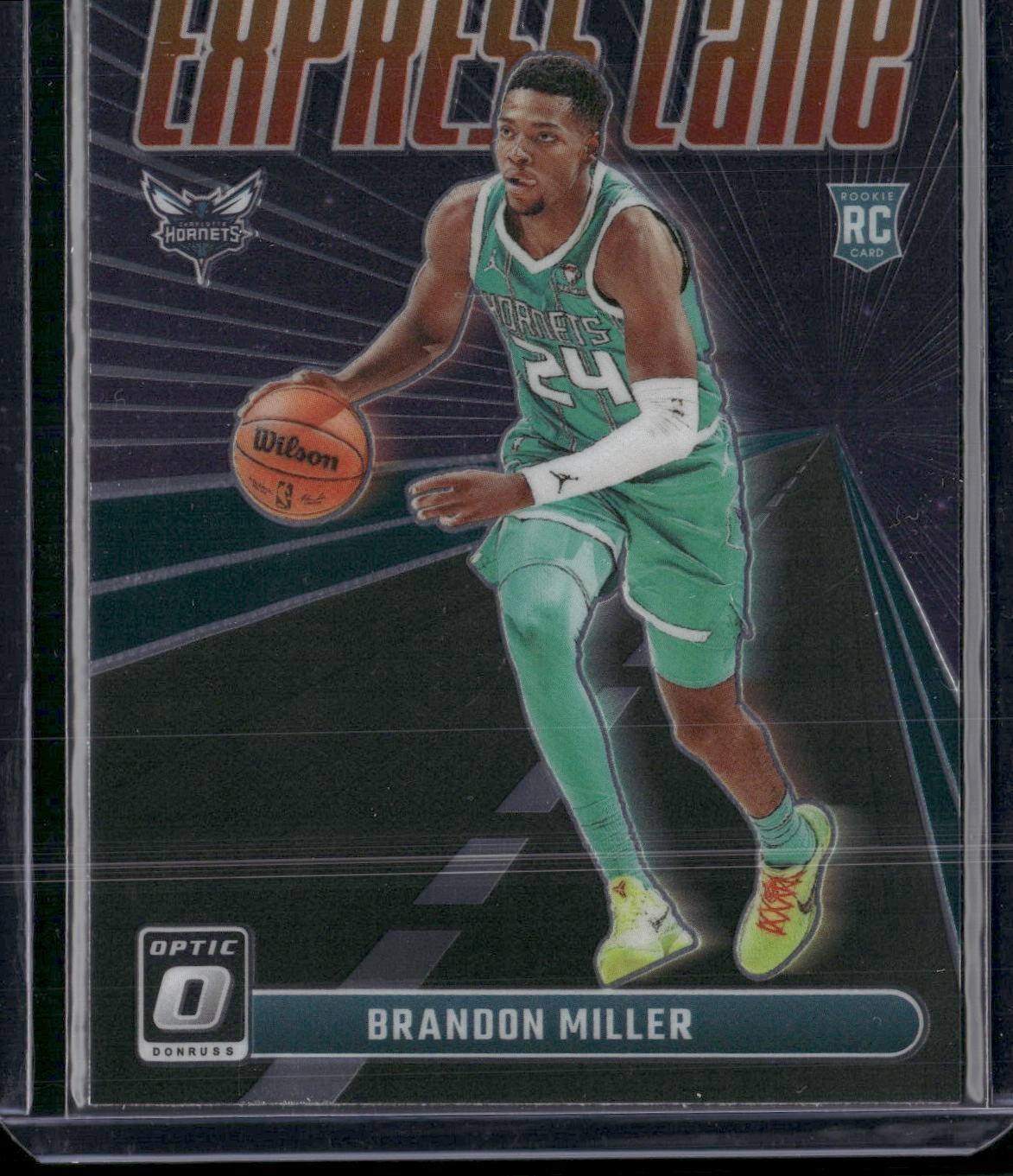 2023-24 Donruss Optic #3 Brandon Miller Express Lane