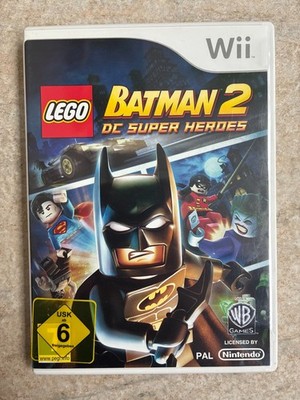 Wii Spiel - ''Lego Batman 2: DC Super Heroes'', OVP, gebraucht