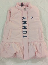 NWOT Tommy Hilfiger Pink Vest Zip Girls Size 6