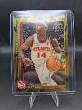 2025-26 Topps Chrome - Terance Mann #9 Yellow Basketball Refractor /275