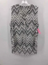 Pre-Owned Collective Concepts White Size Large Tank Top