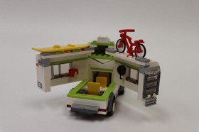 LEGO&reg; City 7639 Camper Complete Built W/Instructions Damaged! Please Read!