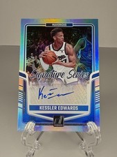 2024-25 Panini Donruss #SS-KEK Kessler Edwards Auto Signature Series Mavericks
