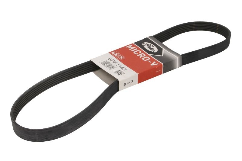 Fits GATES 6PK1143 V-RIBBED BELT - Image 16