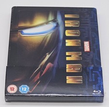 IRON MAN  BLU-RAY STEELBOOK 1/4 SLIP W/ LENTICULAR MAGNET [ZAVVI]