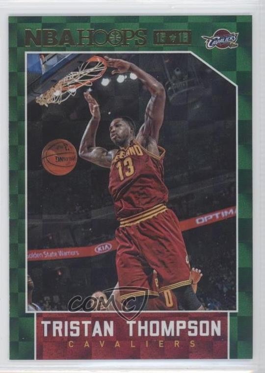 2015-16 Panini NBA Hoops Green Tristan Thompson #160 0q0