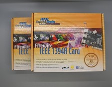 3 Port 1394A Firewire PCI Card VIA Chipset SD-PCI-4F QTY 2 