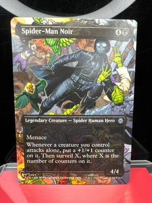 Spider-Man Noir (Borderless) - Marvel s Spider-Man (U 0204 SPM)