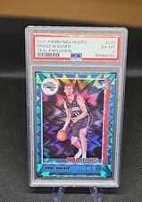 2021-22 Panini NBA Hoops - Rookies Franz Wagner Teal Explosion - PSA 6