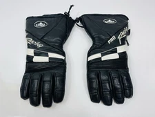 Vtg Choko Pro Racing Snowmobile Insulated Gloves White Black Mens Hot Thumbs XL