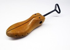 Antique Wooden Shoe Stretcher With Metal Handle Adjustable 2