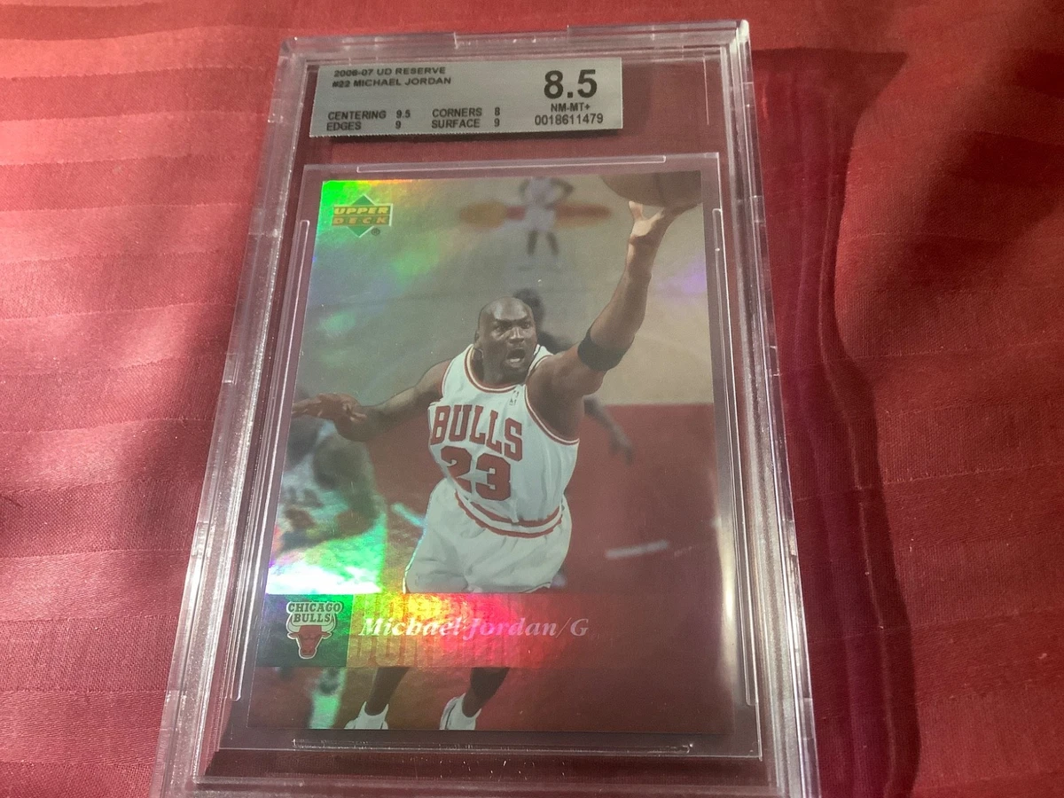 Michael Jordan 8.5 Graded Basketball Chicago Bulls Sports Trading