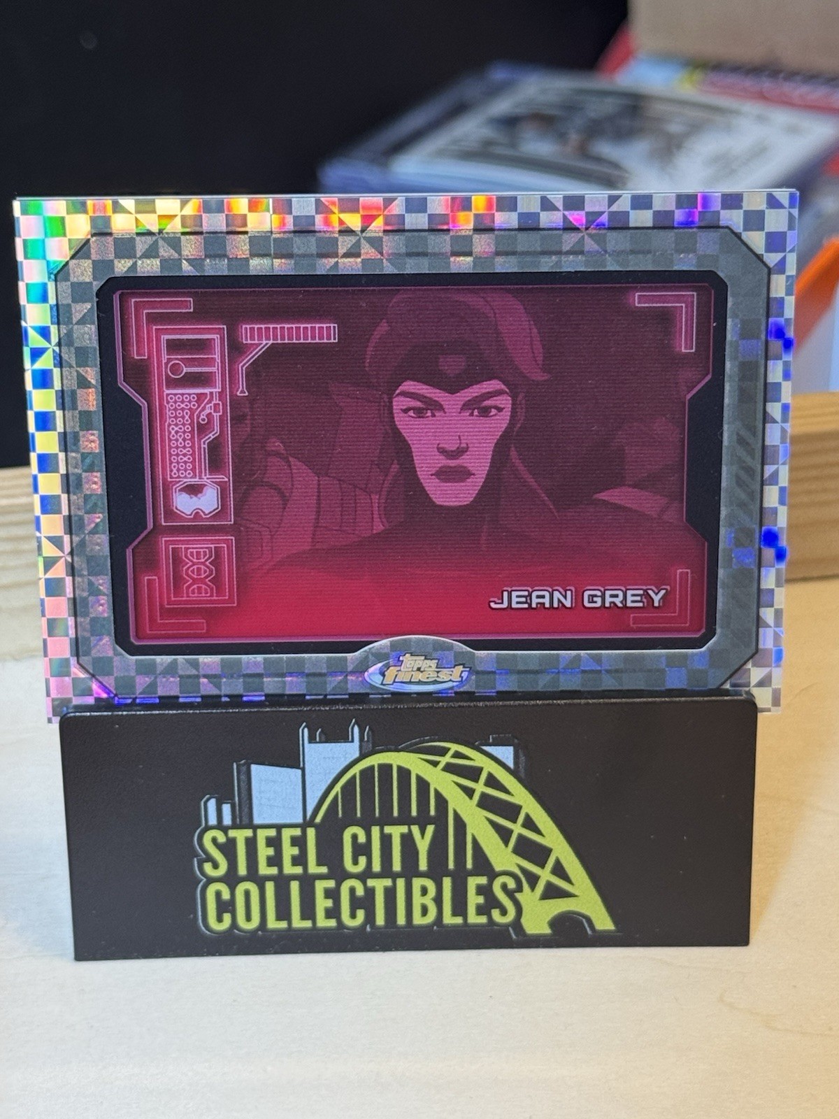 2025 Topps Finest X-Men '97 JEAN GREY Sentinels' Scan X-Fractor 14/97 #9