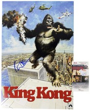Peter Cullen signed 12x18 Poster Voice King Kong 1976 JSA Authentication