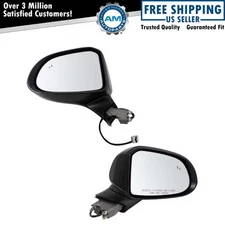 Side View Mirror Power Blind Spot Detection Paint to Match Pair for Santa Fe