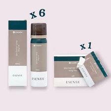 ConvaTec Esenta Sting Free Skin Barrier Spray, 50ml, Ct of 6, Exp 2026 + 1 Wipes