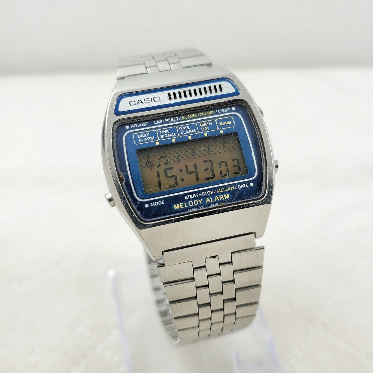 時計 CASIO MELODY ALARM H104 Vintage Casio Melody Alarm H104 Digital Mens Watch | eBay