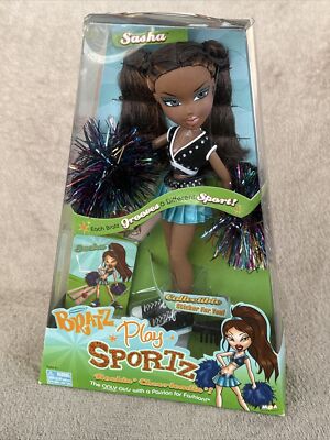 Bratz Doll Play Sportz Cheerleader Sasha New In Box