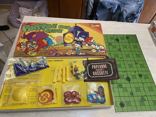 Rarissimo gioco da tavolo Paperone contro i Bassotti Clementoni Anni 70 completo - Imagen 5 de 10