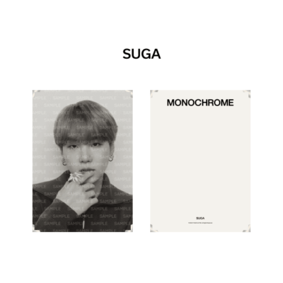 BTS MONOCHROME Official MD Mini Photo Card / Premium Photo