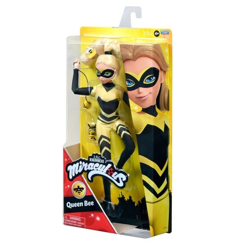 ZAG HEROEZ MIRACULOUS 10.5" FASHION DOLL RENA ROUGE QUEEN BEE BUNNYX DRAGONBUG - Picture 39 of 39