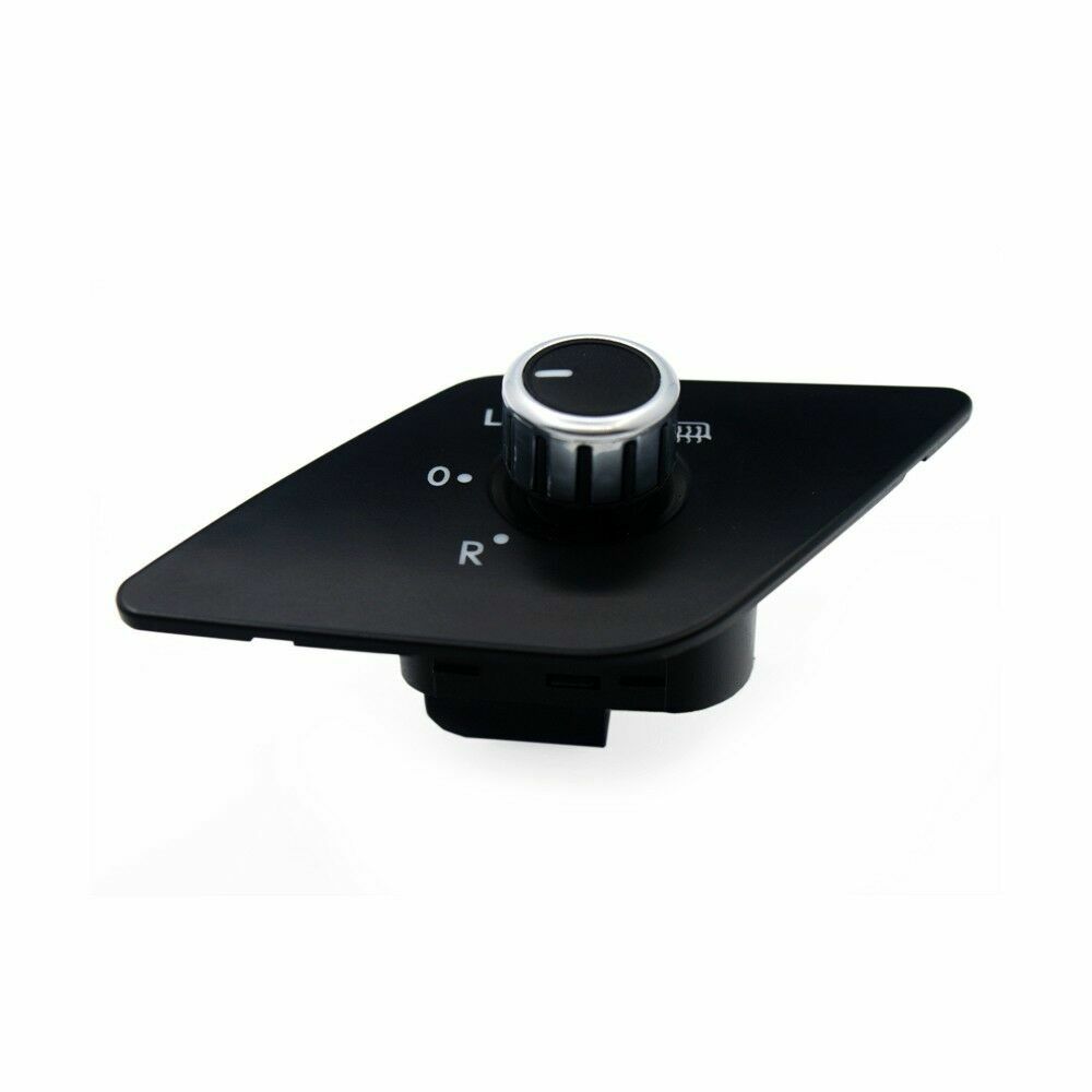 Chrome Side Mirror Switch Knob W/Heat 16D959565 For VW Jetta MK6 5C7959565J 10P