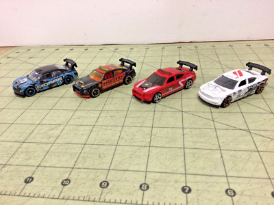 Hot Wheels Dodge Charger Drift lot of 4 different loose cars FREE ship Lot #1